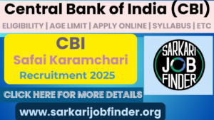 CBI Safai Karamchari Recruitment 2023: Fee Refund Process Begins – Apply Now