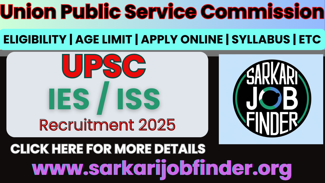 UPSC IES / ISS 2025