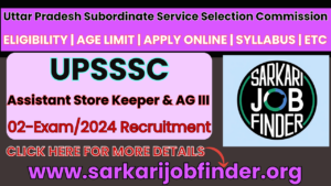 UPSSSC Assistant Store Keeper Recruitment 2024: 200 Posts, PET Score Requirement & Mains Exam Updates