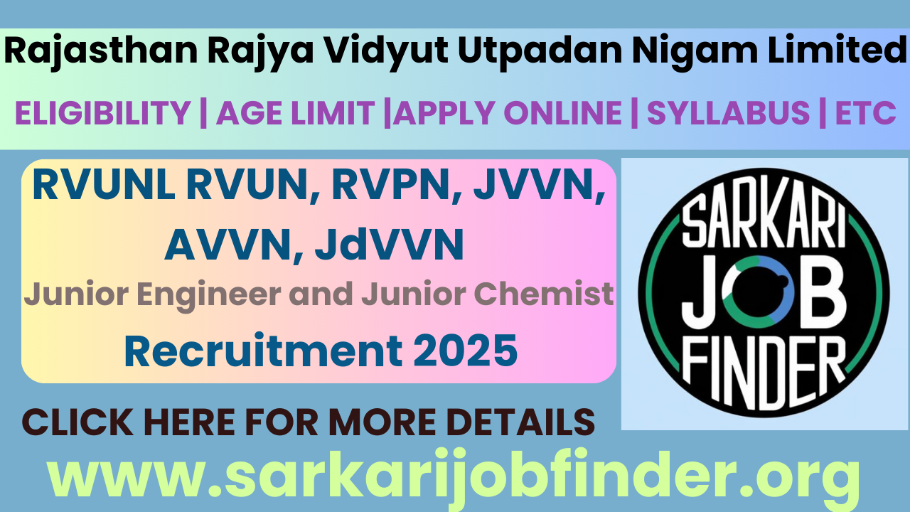 RVUNL Recruitment 2025