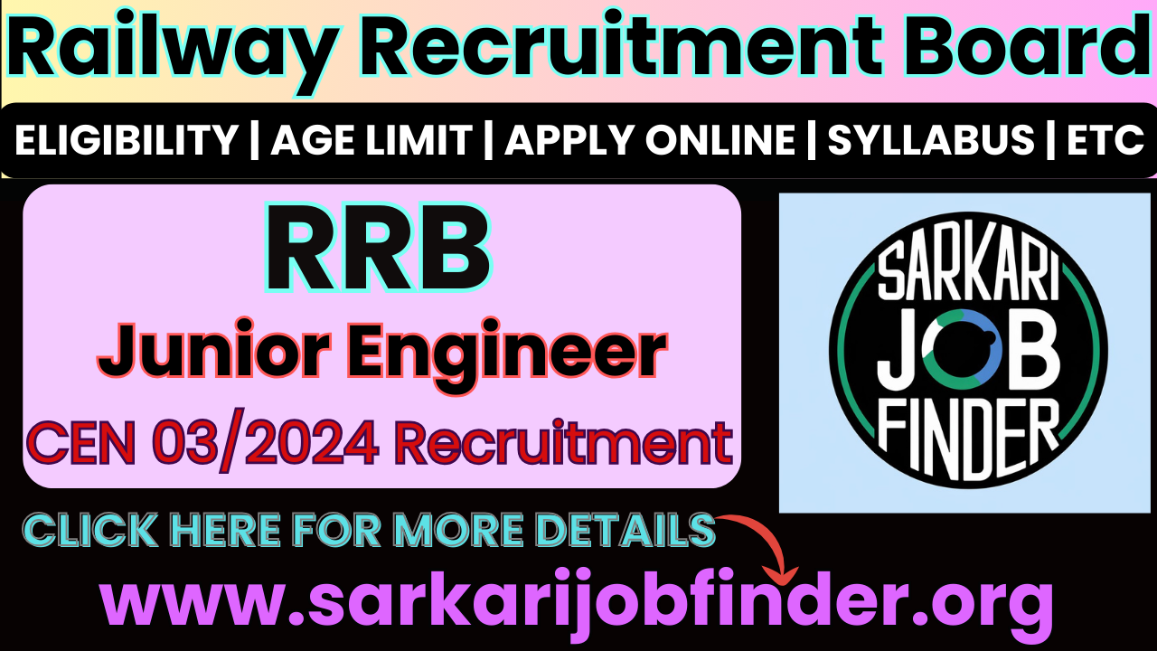 RRB Railway Junior Engineer 2025