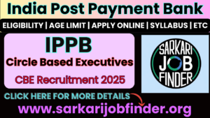 India Post Payment Bank Hiring 2025: 51 Circle Based Executive Vacancies – Apply Online