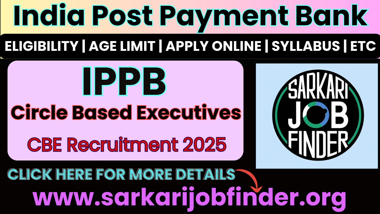 India Post Payment Bank Hiring 2025