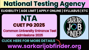 NTA CUET PG 2025: Exam City Allotment Out! Find Your Exam Center Here